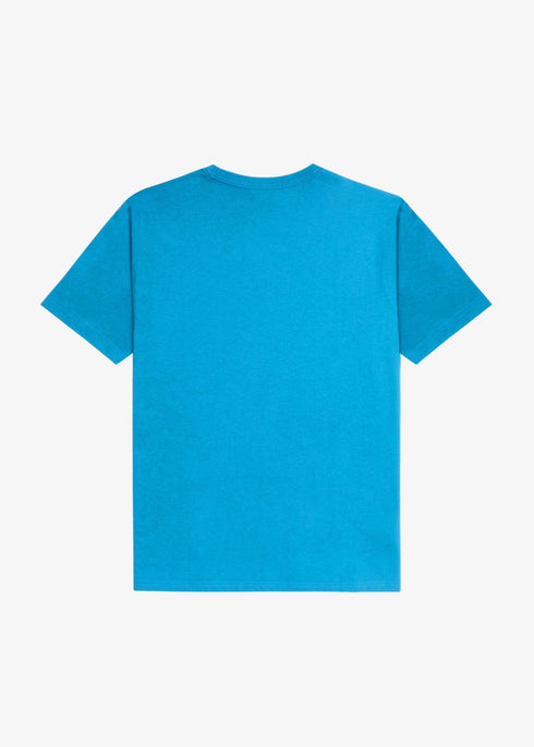 Fred Perry T-shirt T-shirt Uomo girocollo Bianco Oceano P24-FRED PERRYM1600-V35-S - Francavilla Moda
